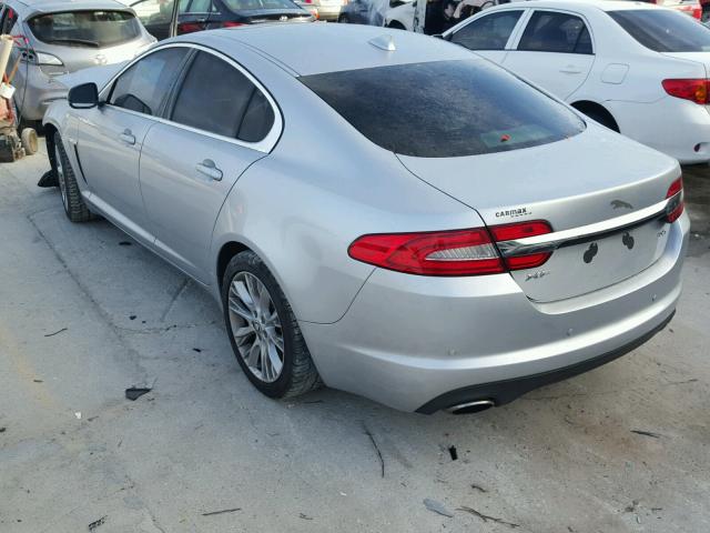 SAJWA0E71D8S73745 - 2013 JAGUAR XF SILVER photo 3