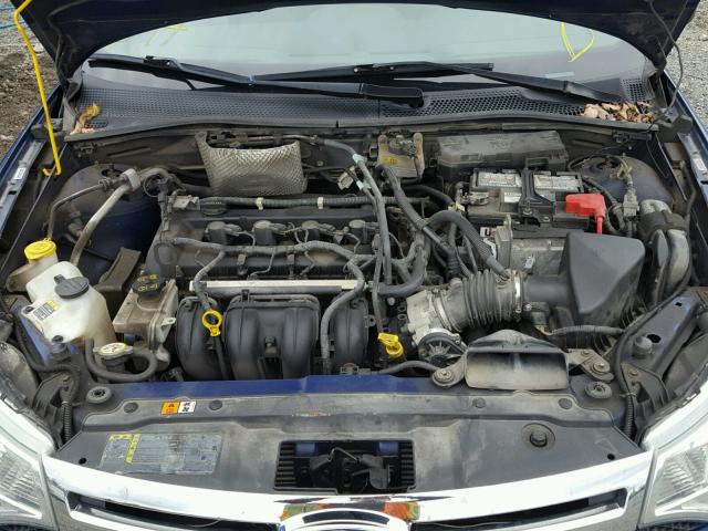 1FAHP36N69W215255 - 2009 FORD FOCUS SES BLUE photo 7