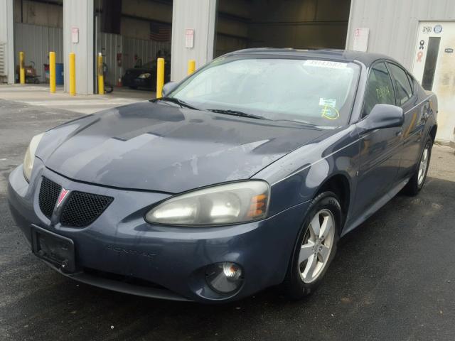 2G2WP552381113703 - 2008 PONTIAC GRAND PRIX TEAL photo 2