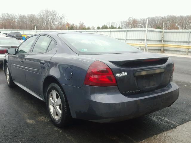 2G2WP552381113703 - 2008 PONTIAC GRAND PRIX TEAL photo 3