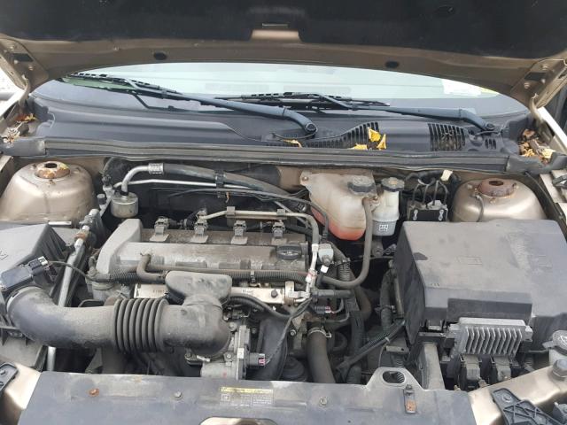 1G1ZS58F57F157630 - 2007 CHEVROLET MALIBU LS თაფლისფერი ფოტო 7