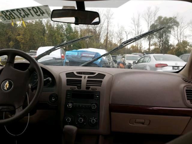 1G1ZS58F57F157630 - 2007 CHEVROLET MALIBU LS თაფლისფერი ფოტო 9