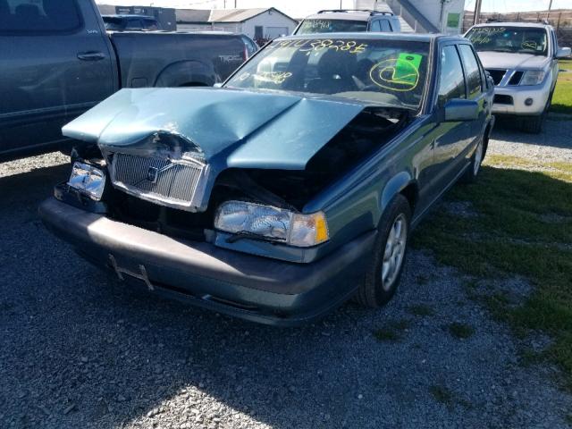 YV1LS5541V1383975 - 1997 VOLVO 850 BLUE photo 2