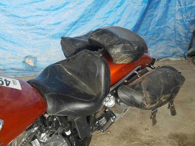 1HFSC55056A207742 - 2006 HONDA VTX1300 C ORANGE photo 6