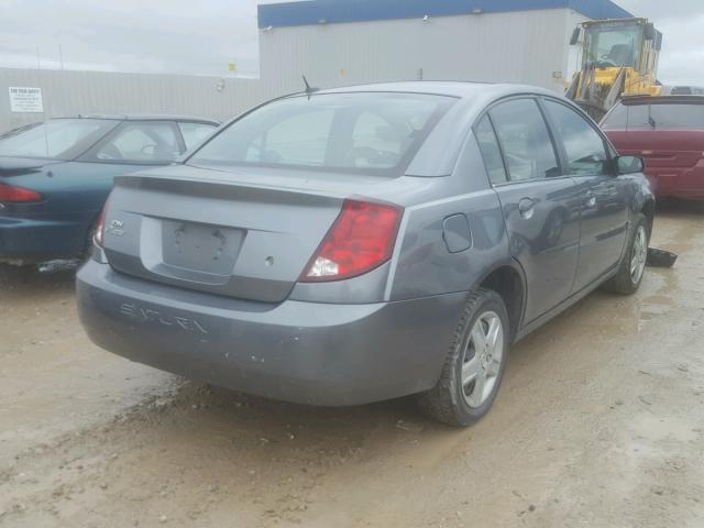 1G8AJ55F96Z104688 - 2006 SATURN ION LEVEL GRAY photo 4