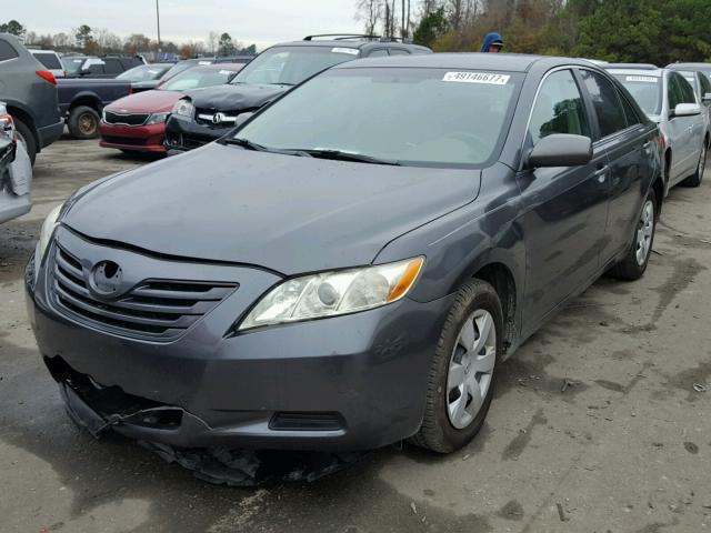 4T1BE46K89U848221 - 2009 TOYOTA CAMRY BASE CHARCOAL photo 2