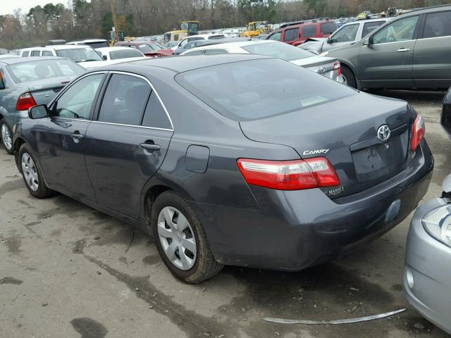 4T1BE46K89U848221 - 2009 TOYOTA CAMRY BASE CHARCOAL photo 3