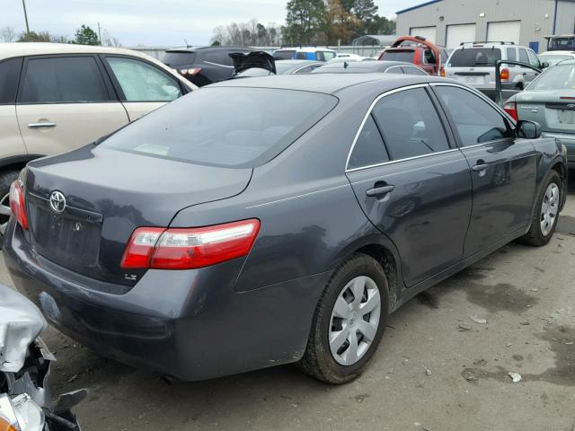 4T1BE46K89U848221 - 2009 TOYOTA CAMRY BASE CHARCOAL photo 4