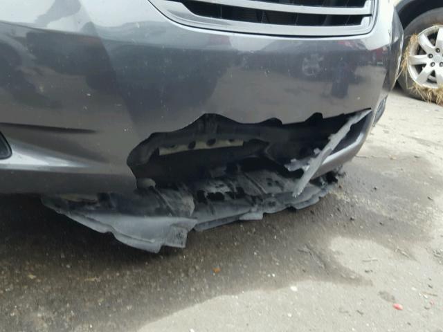 4T1BE46K89U848221 - 2009 TOYOTA CAMRY BASE CHARCOAL photo 9