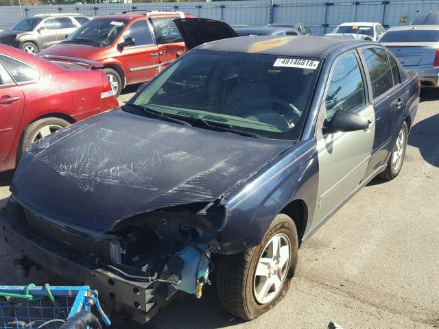 1G1ZT52895F337018 - 2005 CHEVROLET MALIBU LS ლურჯი ფოტო 2