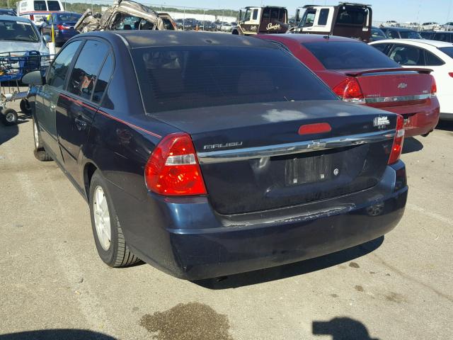 1G1ZT52895F337018 - 2005 CHEVROLET MALIBU LS ლურჯი ფოტო 3