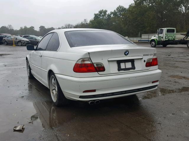 WBABN534X2JU28111 - 2002 BMW 330 CI WHITE photo 3