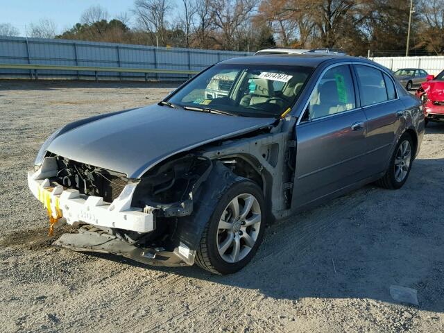 JNKCV51E36M503057 - 2006 INFINITI G35 GRAY photo 2