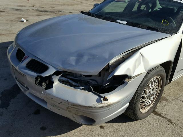 1G2WK52J3YF326072 - 2000 PONTIAC GRAND PRIX ვერცხლისფერი ფოტო 9
