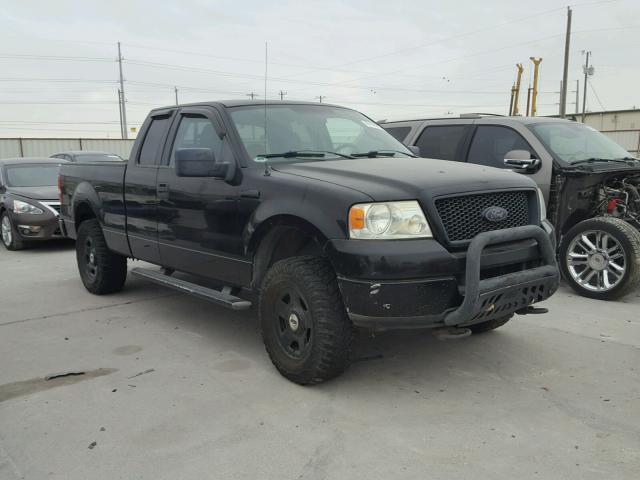 1FTPX14585NA28659 - 2005 FORD F150 BLACK photo 1