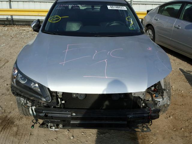 1HGCR2F55DA019517 - 2013 HONDA ACCORD SPO SILVER photo 7