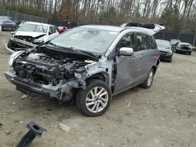 JM1CW2BL6E0170112 - 2014 MAZDA 5 SPORT GRAY photo 2