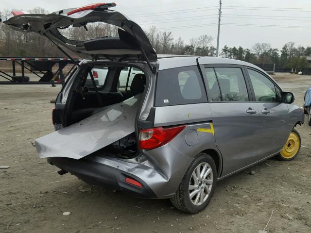 JM1CW2BL6E0170112 - 2014 MAZDA 5 SPORT GRAY photo 4