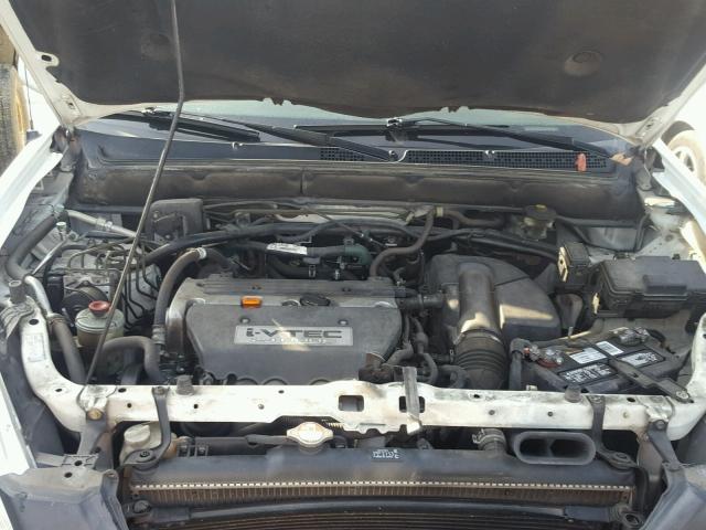 JHLRD78875C050160 - 2005 HONDA CR-V EX თეთრი ფოტო 7