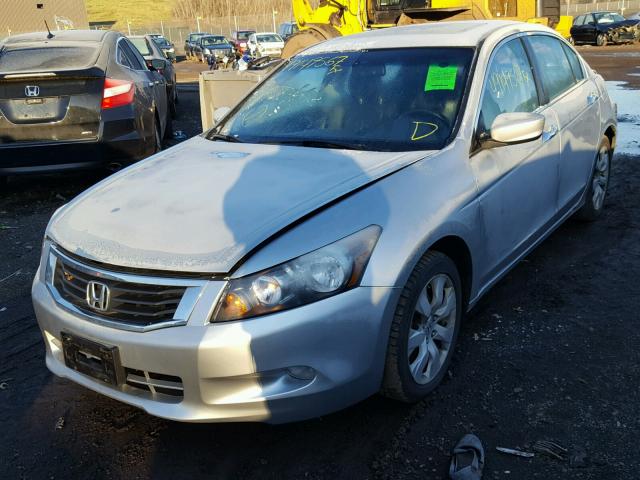 1HGCP36899A025740 - 2009 HONDA ACCORD EXL SILVER photo 2