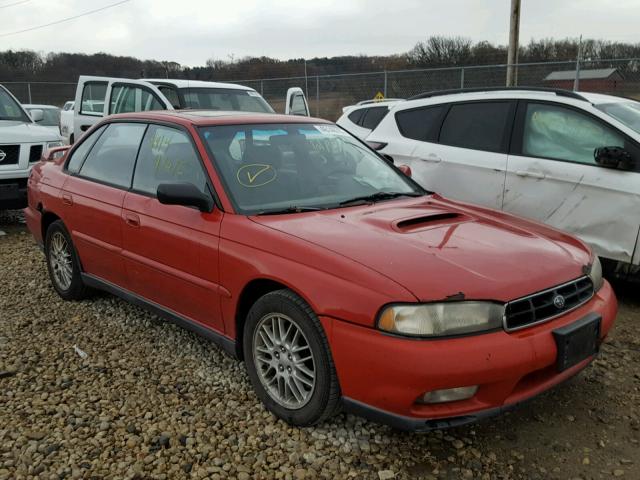 4S3BD6757V7214015 - 1997 SUBARU LEGACY GT RED photo 1