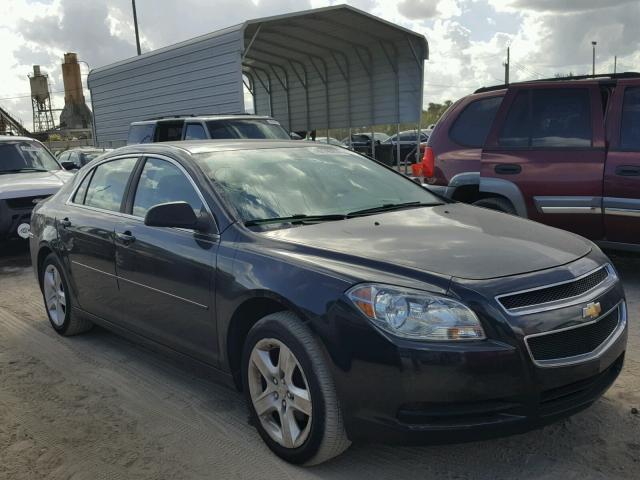 1G1ZB5E09CF259250 - 2012 CHEVROLET MALIBU LS BLACK photo 1