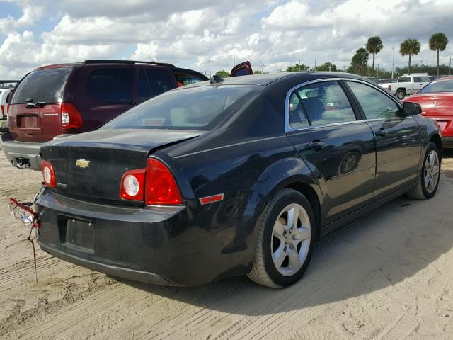 1G1ZB5E09CF259250 - 2012 CHEVROLET MALIBU LS BLACK photo 4