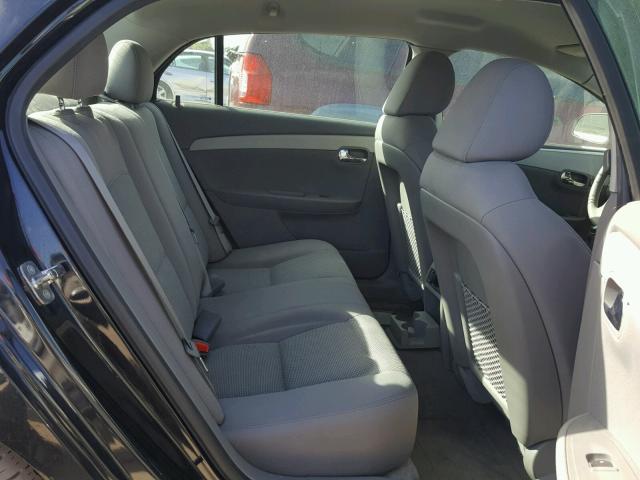 1G1ZB5E09CF259250 - 2012 CHEVROLET MALIBU LS შავი ფოტო 6