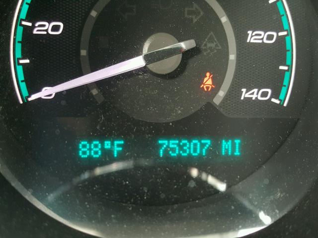 1G1ZB5E09CF259250 - 2012 CHEVROLET MALIBU LS შავი ფოტო 8