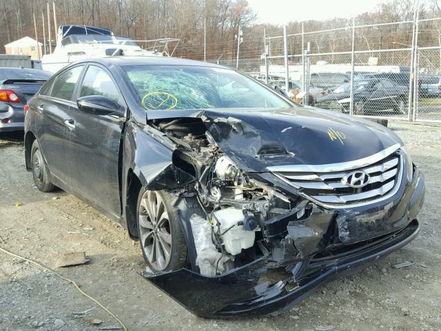 5NPEC4AB8DH743793 - 2013 HYUNDAI SONATA SE BLACK photo 1