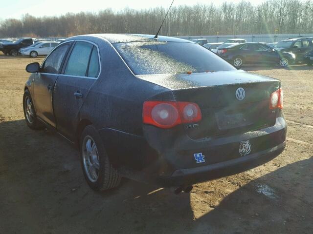 3VWPF71KX7M069515 - 2007 VOLKSWAGEN JETTA 2.5 BLACK photo 3