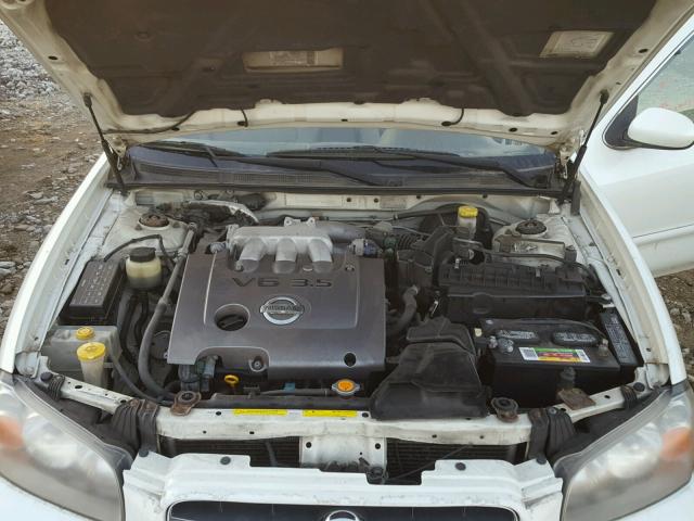 JN1DA31D52T442360 - 2002 NISSAN MAXIMA GLE WHITE photo 7