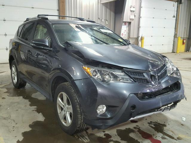 JTMWFREV0DD006848 - 2013 TOYOTA RAV4 XLE CHARCOAL photo 1