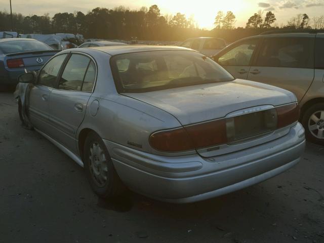 1G4HP54K01U123164 - 2001 BUICK LESABRE CU SILVER photo 3