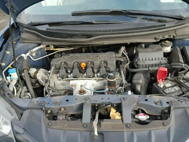 2HGFG3B85FH528326 - 2015 HONDA CIVIC EX ლურჯი ფოტო 7
