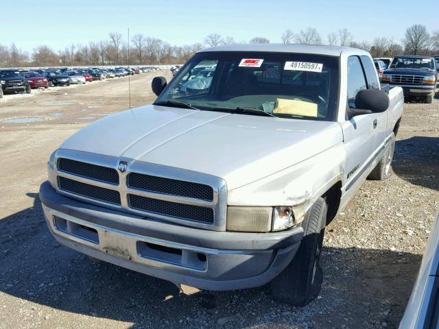 1B7HC13Y0XJ616125 - 1999 DODGE RAM 1500 GRAY photo 2