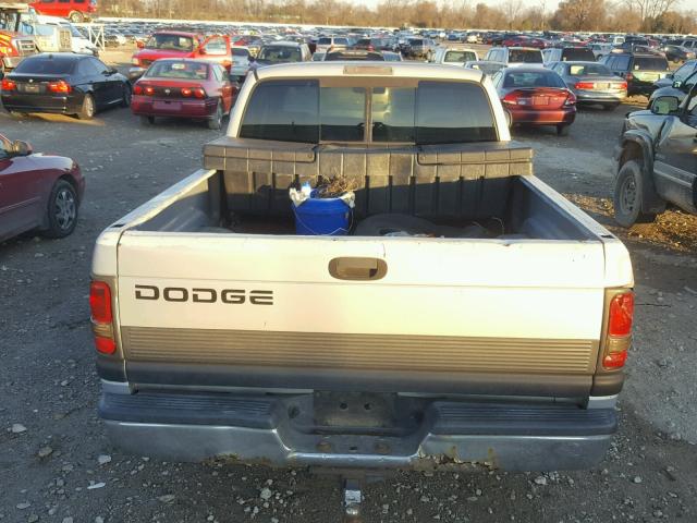 1B7HC13Y0XJ616125 - 1999 DODGE RAM 1500 GRAY photo 6