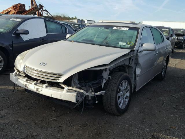 JTHBA30G045055303 - 2004 LEXUS ES 330 SILVER photo 2