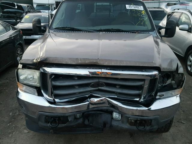 1FTNW21S42EC10218 - 2002 FORD F250 SUPER TAN photo 7