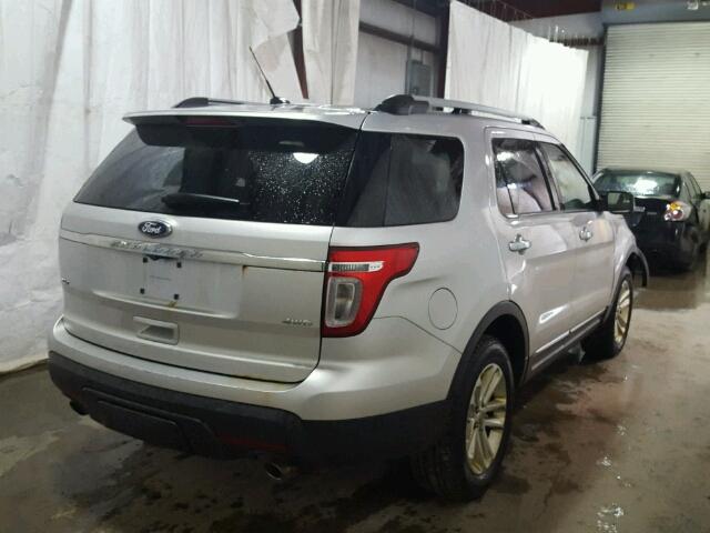 1FMHK8D87BGA95612 - 2011 FORD EXPLORER X SILVER photo 4