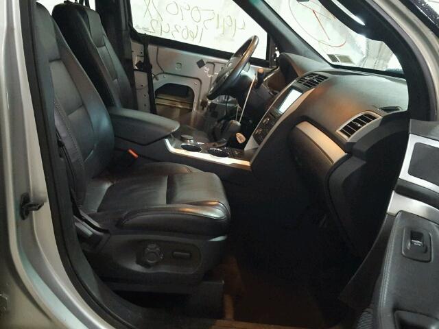 1FMHK8D87BGA95612 - 2011 FORD EXPLORER X SILVER photo 5