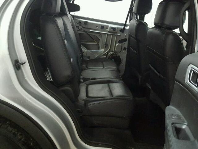1FMHK8D87BGA95612 - 2011 FORD EXPLORER X SILVER photo 6