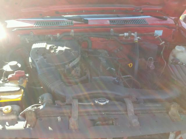 1N6SD16S6RC327667 - 1994 NISSAN TRUCK KING RED photo 7