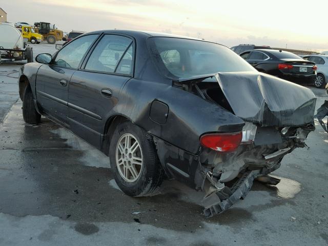 2G4WB52K331224691 - 2003 BUICK REGAL LS BLACK photo 3