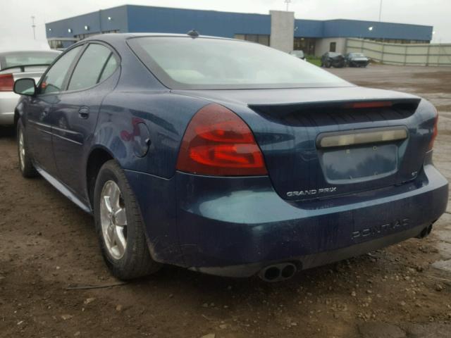 2G2WS522451225747 - 2005 PONTIAC GRAND PRIX ლურჯი ფოტო 3