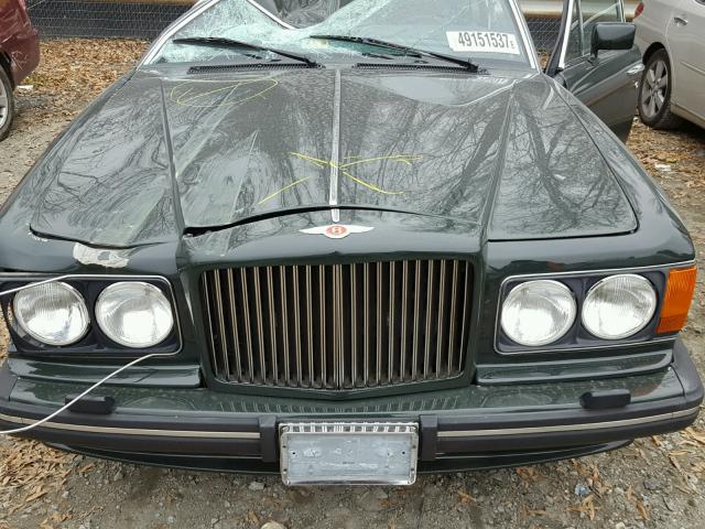 SCBZP03D0NCX44580 - 1992 BENTLEY TURBO R LO GREEN photo 7