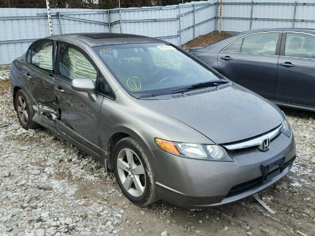 2HGFA16856H032085 - 2006 HONDA CIVIC EX GRAY photo 1