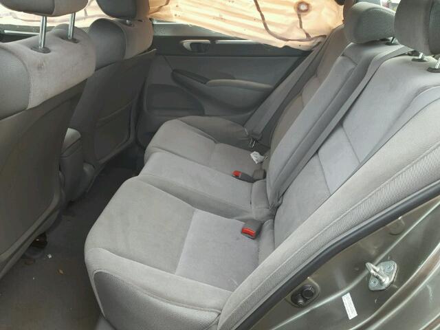 2HGFA16856H032085 - 2006 HONDA CIVIC EX ნაცრისფერი ფოტო 6