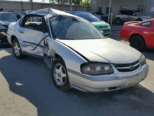 2G1WF52E339279946 - 2003 CHEVROLET IMPALA GRAY photo 1