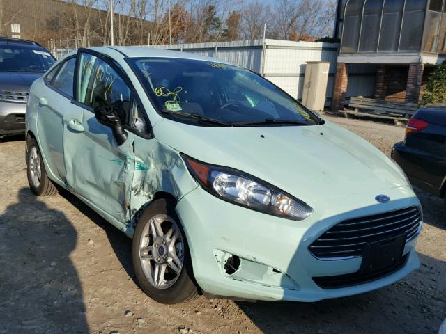 3FADP4BJ9HM138774 - 2017 FORD FIESTA SE BLUE photo 1